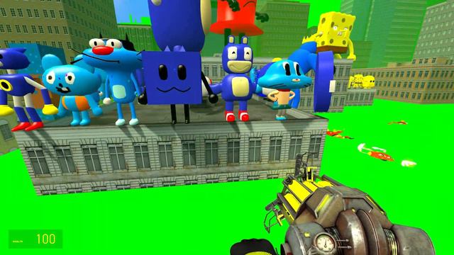 ☢️BIG CITY TOXIC RED YELLOW BLUE 3D MEMES KICKING IN Garry's Mod смотреть онлайн