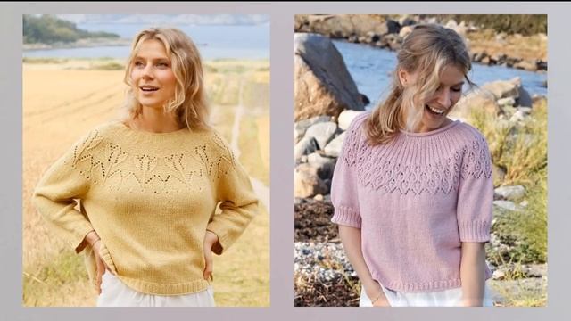 Модные тенденции весна-лето 2021 от Drops/ Вязаная мода весна-лето/Обзор новых моделей смотреть онлайн