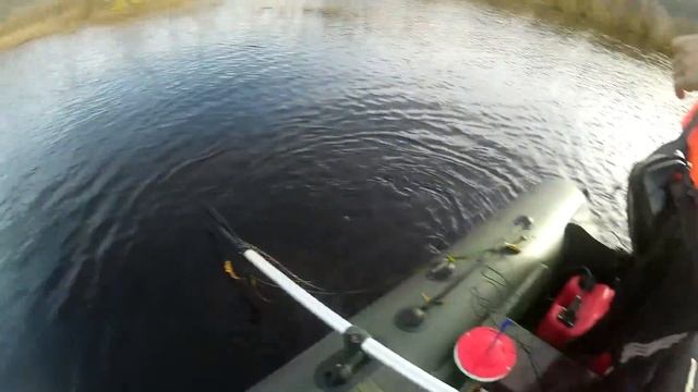 Ловля осенней щуки и окуня на кружки. Рыбалка на Опаринском озере. 2 дня на рыбалке. смотреть онлайн