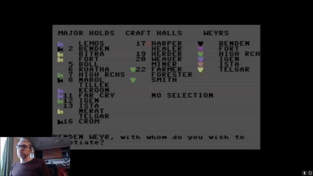 Let's Play C64 Dragonriders of Pern смотреть онлайн