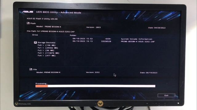 ASUS PRIME B550M-K BIOS UPDATE смотреть онлайн