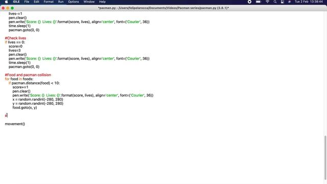 How To Make Pac-Man In Python Turtle #5 | Python Projects смотреть онлайн