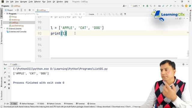 List Data Structure in Python | Learning Clix | Yousaf Bux смотреть онлайн