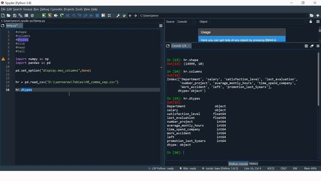 Know your pandas dataframe in python | Exploring the dataframe structure смотреть онлайн