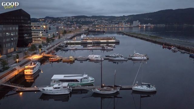Walking Tour of the historic Trondheim City | Norway's 4th largest City смотреть онлайн