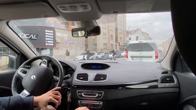 Araba Kaçırma-Renault Megane 3 1.5 DCi POV SÜRÜŞ- Araba Sürme