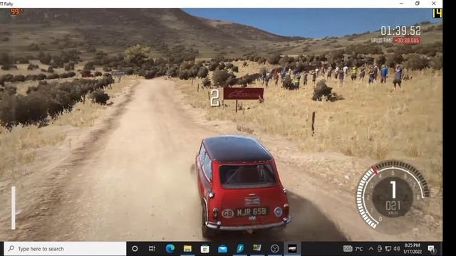 DIRT RALLY tested on HP COMPAQ 6300 INTEL HD 2500 GRAPHICS смотреть онлайн