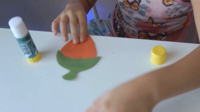 Осенняя гирлянда из цветной бумаги своими руками/делаем вместе с детьми смотреть онлайн