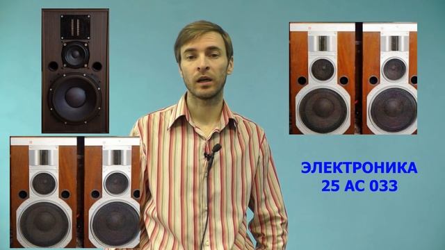 Акустика Электроника 25 АС 033 - ОБЗОР смотреть онлайн