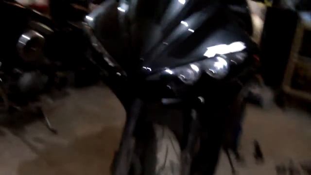 Наш мотопластик. Yamaha YZF-R6 2005 all black смотреть онлайн