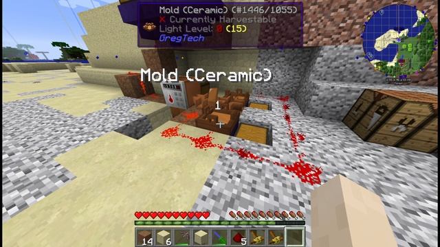 [Играем в GregTech 6] #5 Автоматизация тигля (Бронза) смотреть онлайн