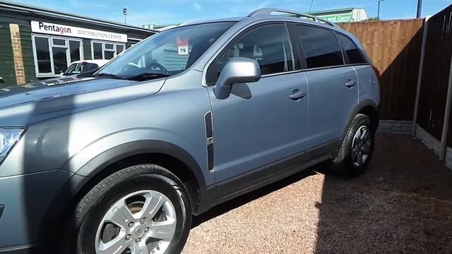 2012 12 Vauxhall Antara 2.2 CDTI Exclusiv 5dr 2WD Start Stop in Placid Grey смотреть онлайн