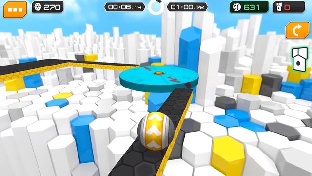 GYRO BALLS - All Levels NEW UPDATE Gameplay Android, iOS #474 GyroSphere Trials смотреть онлайн