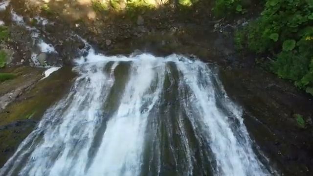 Самый высокий водопад Сахалина. Клоковский водопад. смотреть онлайн