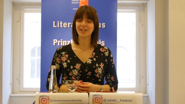 Karlsruher Literaturclips #2 Natalie Friedrich mit ihren Poetry Slam-Texten смотреть онлайн