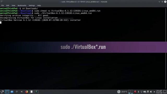 How to install VirtualBox on Debian Bullseye (Testing) смотреть онлайн
