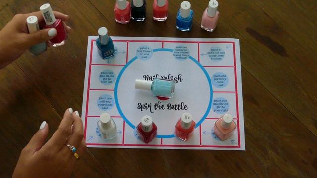 Spin the Bottle Nail Polish Game смотреть онлайн
