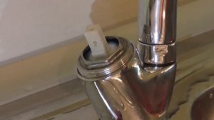 Ремонт течи крана на кухне