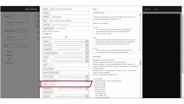 Playable - Ansible UI смотреть онлайн