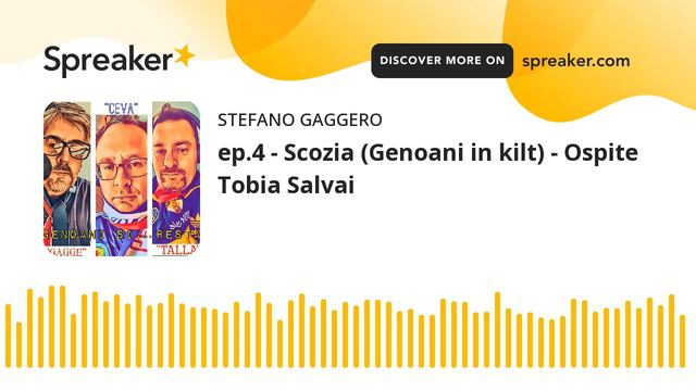 ep.4 - Scozia (Genoani in kilt) - Ospite Tobia Salvai смотреть онлайн