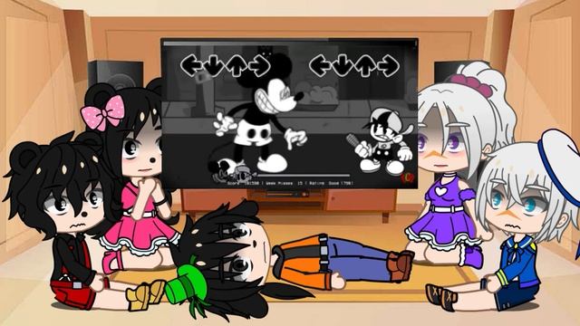Mickey and his friends react to suicide mouse //wednesday's infidelity// ~first video~ смотреть онлайн