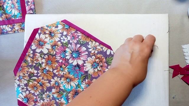 Прихватки - картинки. Шиємо легко без обробки країв. смотреть онлайн