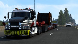 7 / ATS 1.43 / MACK ANTHEM / "oversize load" в Портленд.