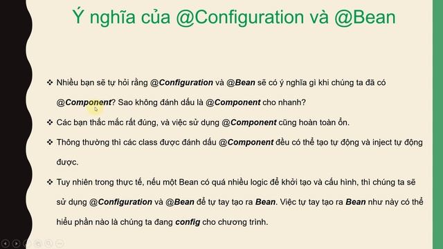 [Spring boot_8] @Configuration, @Bean смотреть онлайн