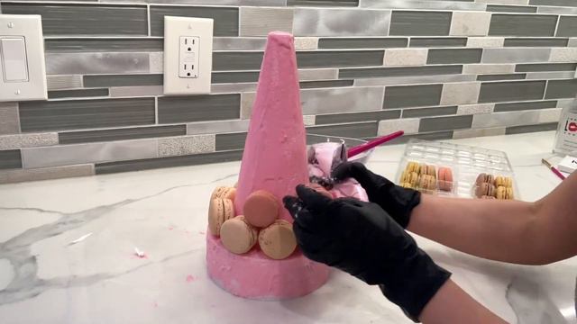 DIY MACARON AND MERINGUE TOWER смотреть онлайн