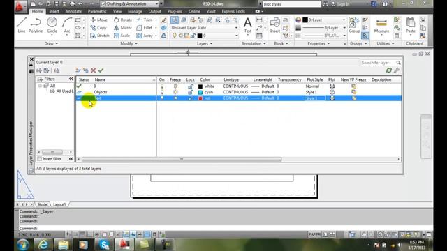 AutoCAD II 28-24 Applying Plot Styles смотреть онлайн