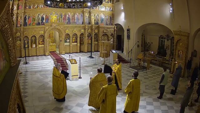 24.12.2022 Всенощное бдение в Феодоровском соборе смотреть онлайн