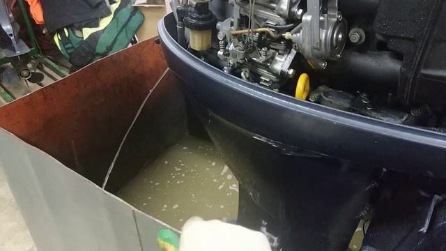 Yamaha F50 2007, Гидроподъем смотреть онлайн