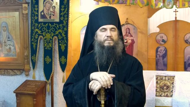 Проповедь епископа Савватия в дни празднования Рождества Христова