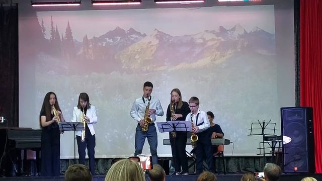 Ансамбль саксофонистов. Летняя школа Академии Должикова. 2021 смотреть онлайн