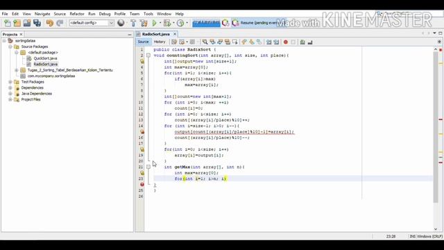 Video Tutorial Algoritma Radix Sort смотреть онлайн