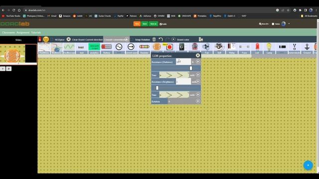 DCACLAB - A Free Online Circuit Simulator смотреть онлайн