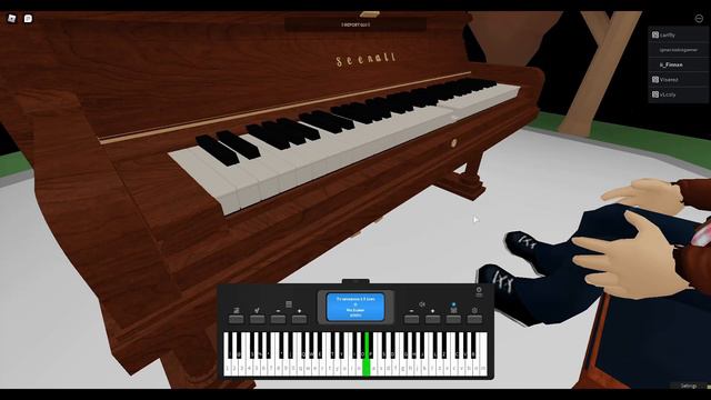 Jingle Bell Rock | ROBLOX Piano | Finnxn смотреть онлайн