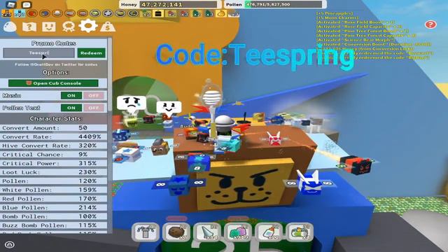 Новые коды 2020 Bee Swarm Simulator Roblox смотреть онлайн