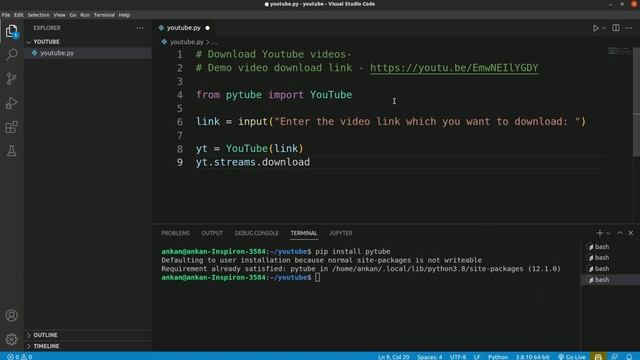 How to download youtube videos using Python | How To Download YouTube Video In PC смотреть онлайн
