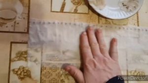 Посадка семян в пеленку.