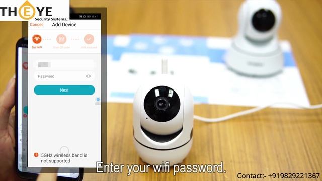 How To CONNECT THEYE YCC365 WIFI CAMERA