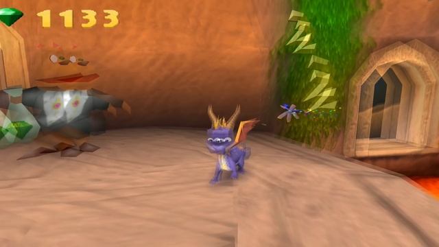 Прохождение Spyro: Year of the Dragon (PS) #4 - Расплавленный кратер смотреть онлайн