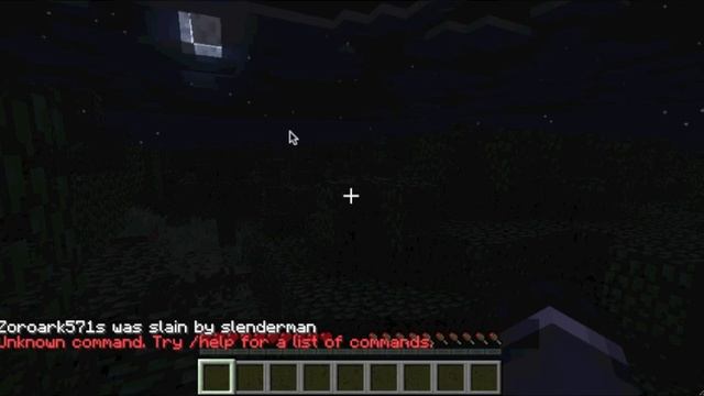 Minecraft Slender Man Mod 1.5.1 смотреть онлайн