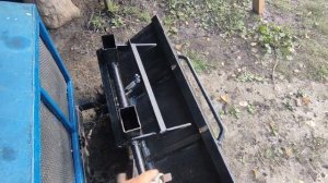 Размеры КОВША на МИНИТРАКТОР. Все работает отлично!!!