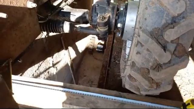 Установка проставок на передний мост ,и расширение колеи минитрактора Катман XD35.4 смотреть онлайн