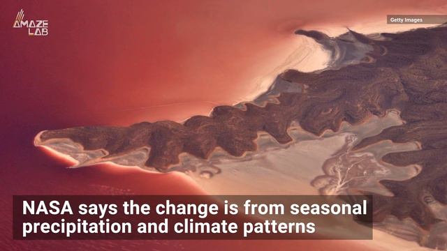 Why a Lake in Iran Changed from Green to Blood Red смотреть онлайн