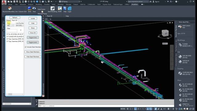 PLANTo3 View Options for AutoCAD Plant 3D смотреть онлайн