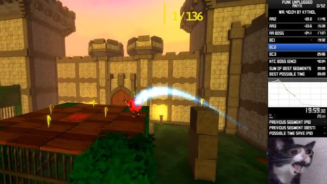 Funk Unplugged Any% Speedrun - 39:49 (Current WR) смотреть онлайн