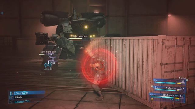 Final Fantasy 7 Remake Barret Solo Crab Warden No Materia No Götterdämmerung смотреть онлайн