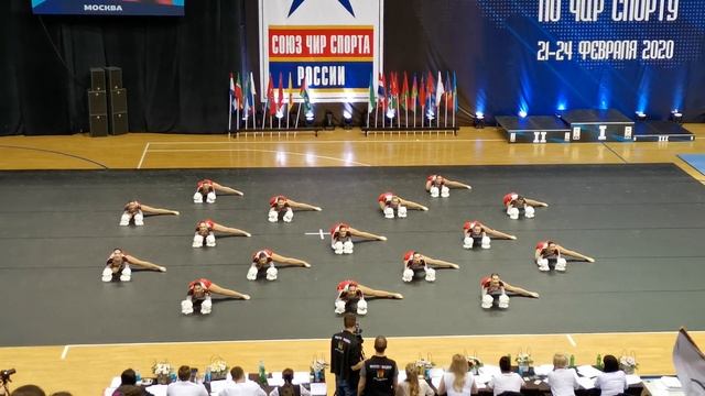 Чир-фристайл группа, взрослые. Команда Neo-dance смотреть онлайн